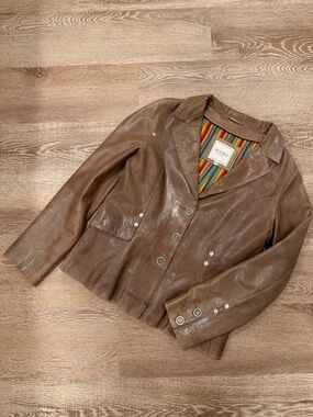 On Stage Denmark leather blazer